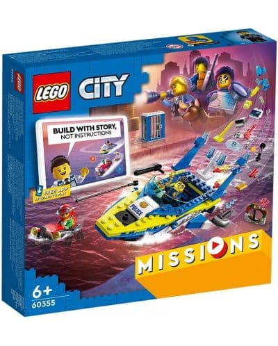 LEGO® City 60355 - Мисии на детективите от водната полиция