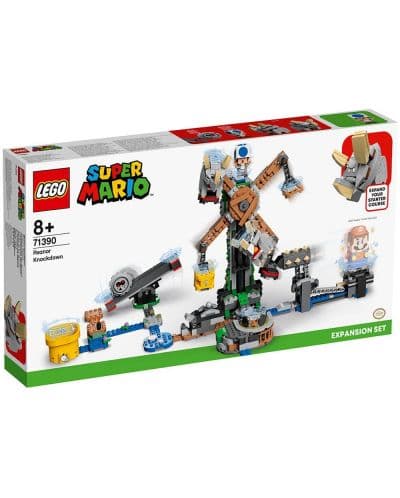LEGO® Super Mario 71390 - Комплект с допълнения Reznor Knockdown