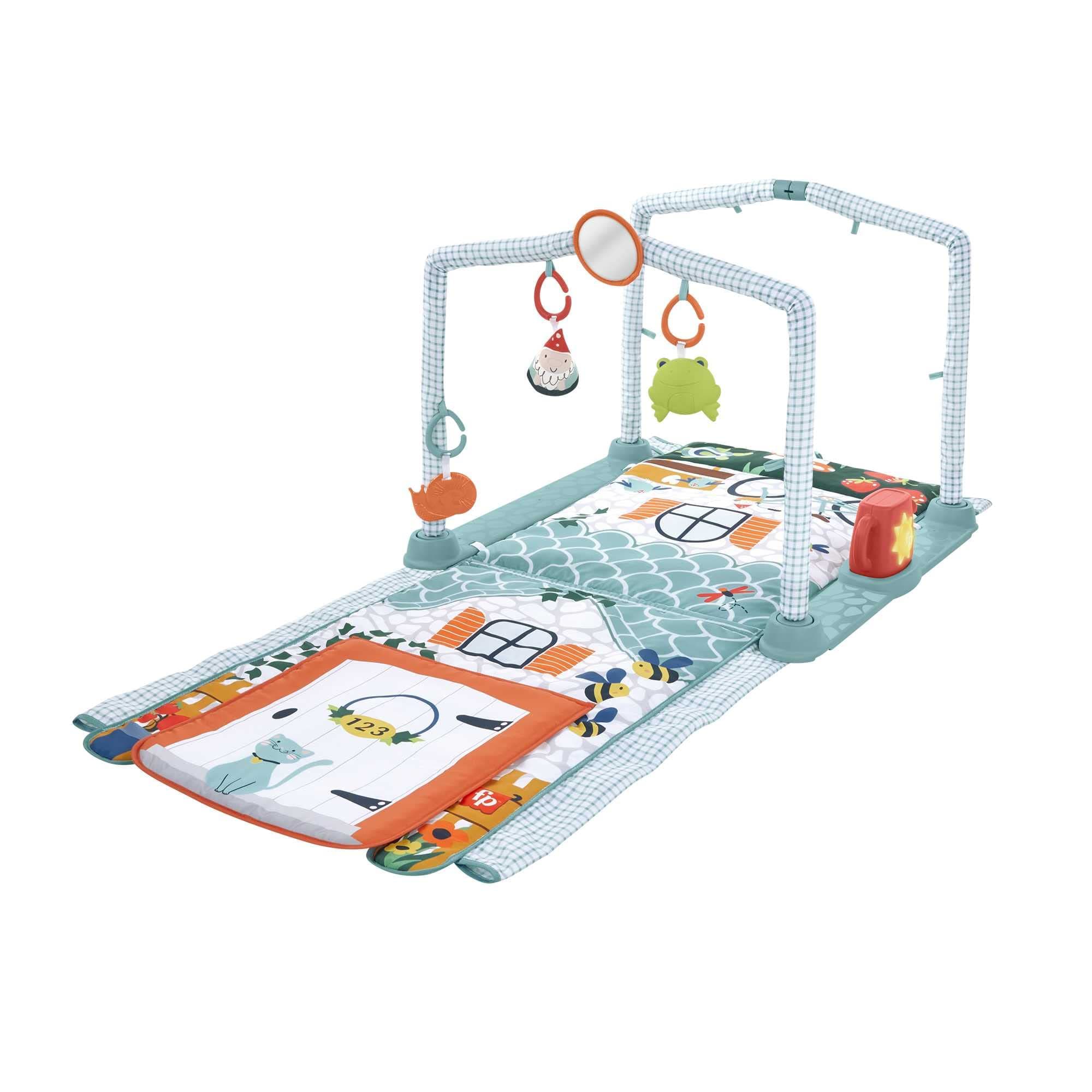 Активна гимнастика 3в1 Fisher Price, пълзи и играй