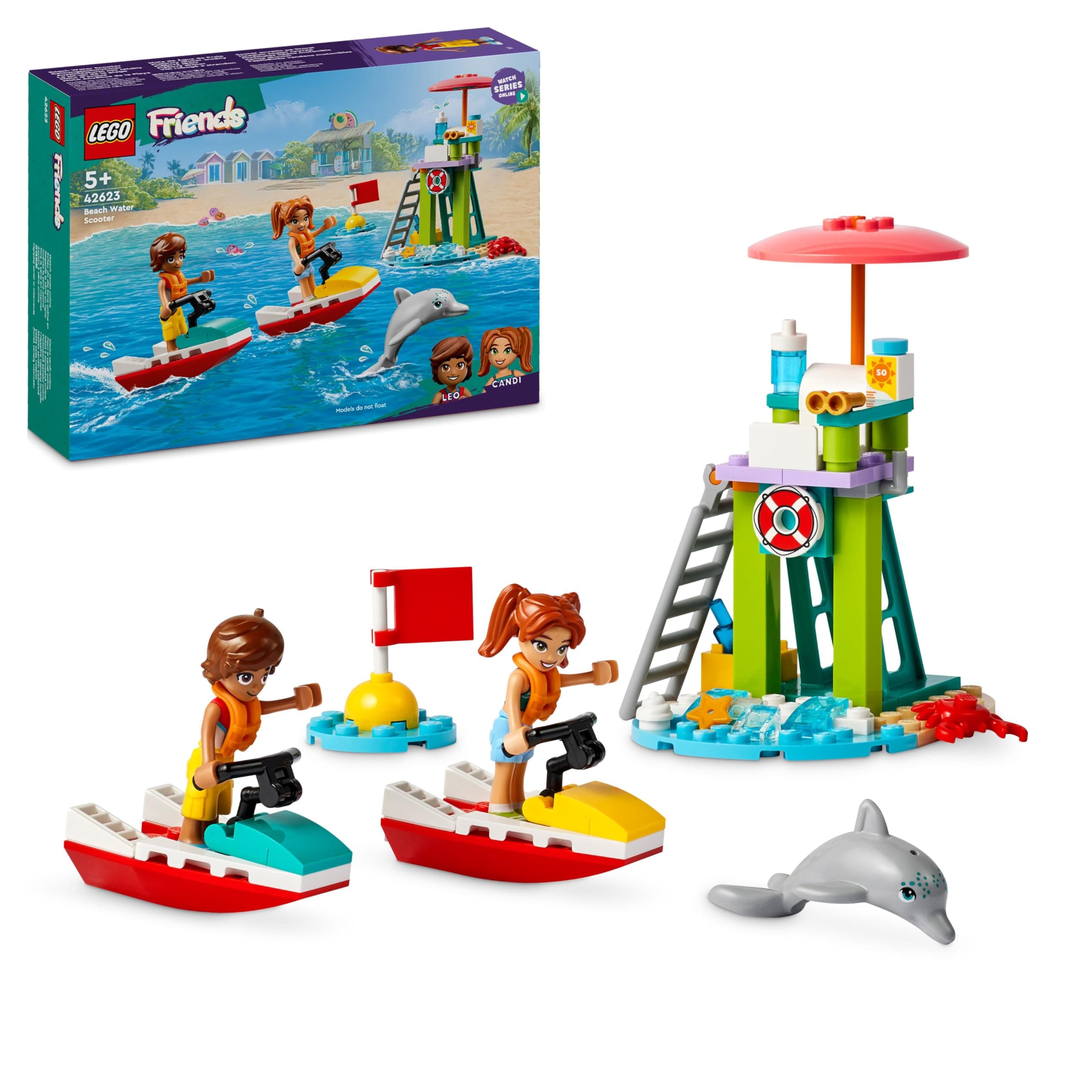 LEGO® Friends 42623 - Плажен воден скутер
