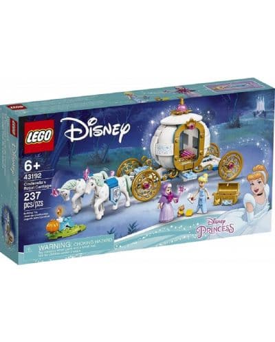 LEGO® Disney Princess™ 43192 - Кралската каляска на Пепеляшка