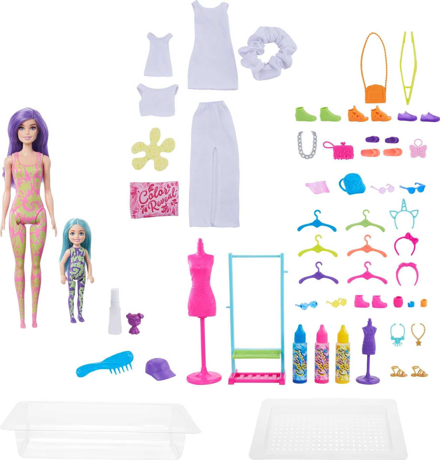 Кукла Barbie - Комплект модно студио с трансформация - Пъстри цветове/шарки