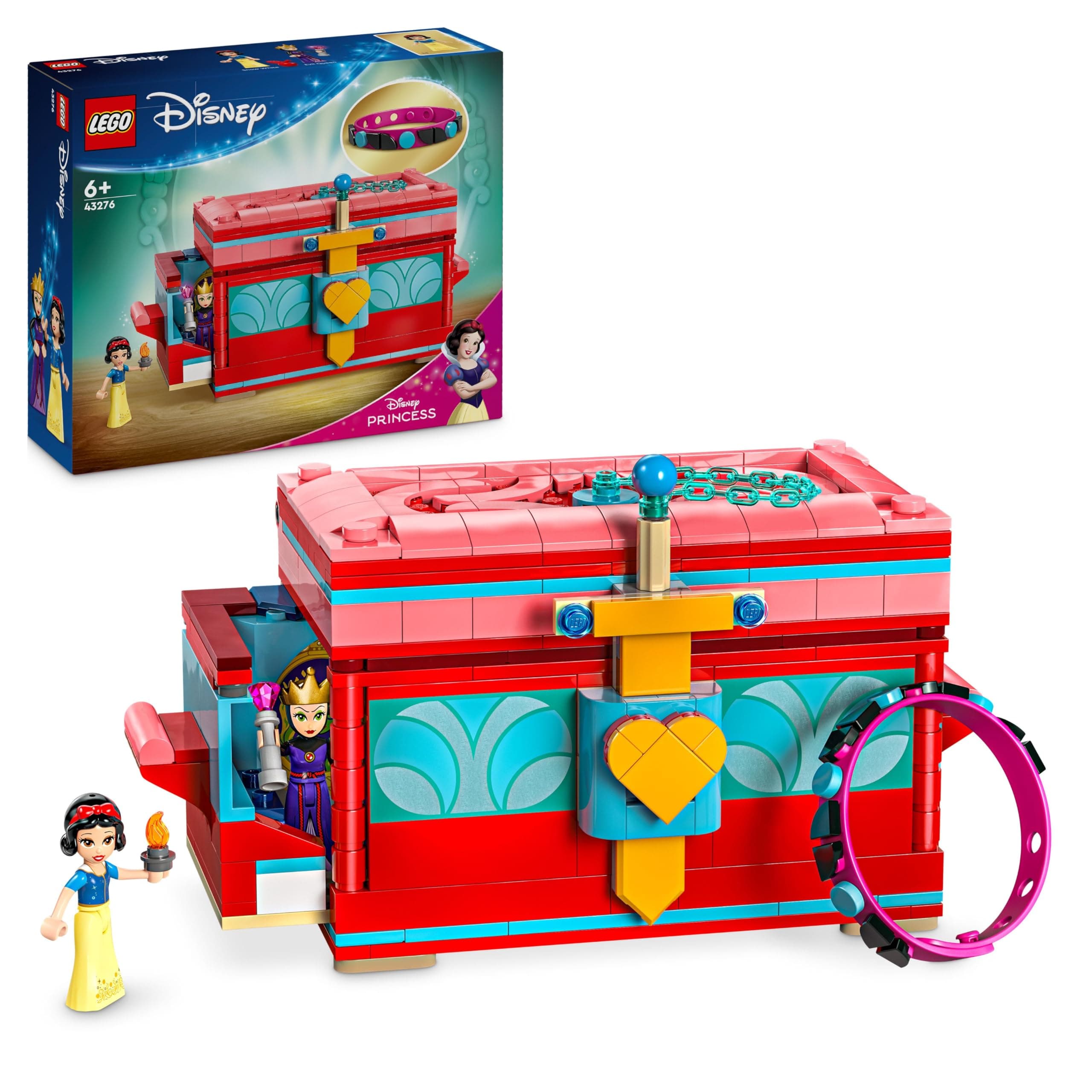 LEGO® Disney Princess™ 43276 - Кутия с бижута на Снежанка