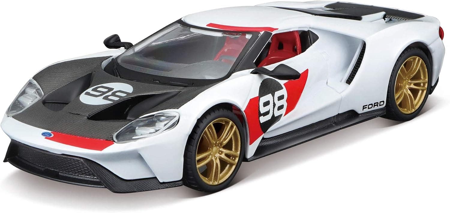 Bburago - модел на кола 1:32 - Race Ford GT Heritage