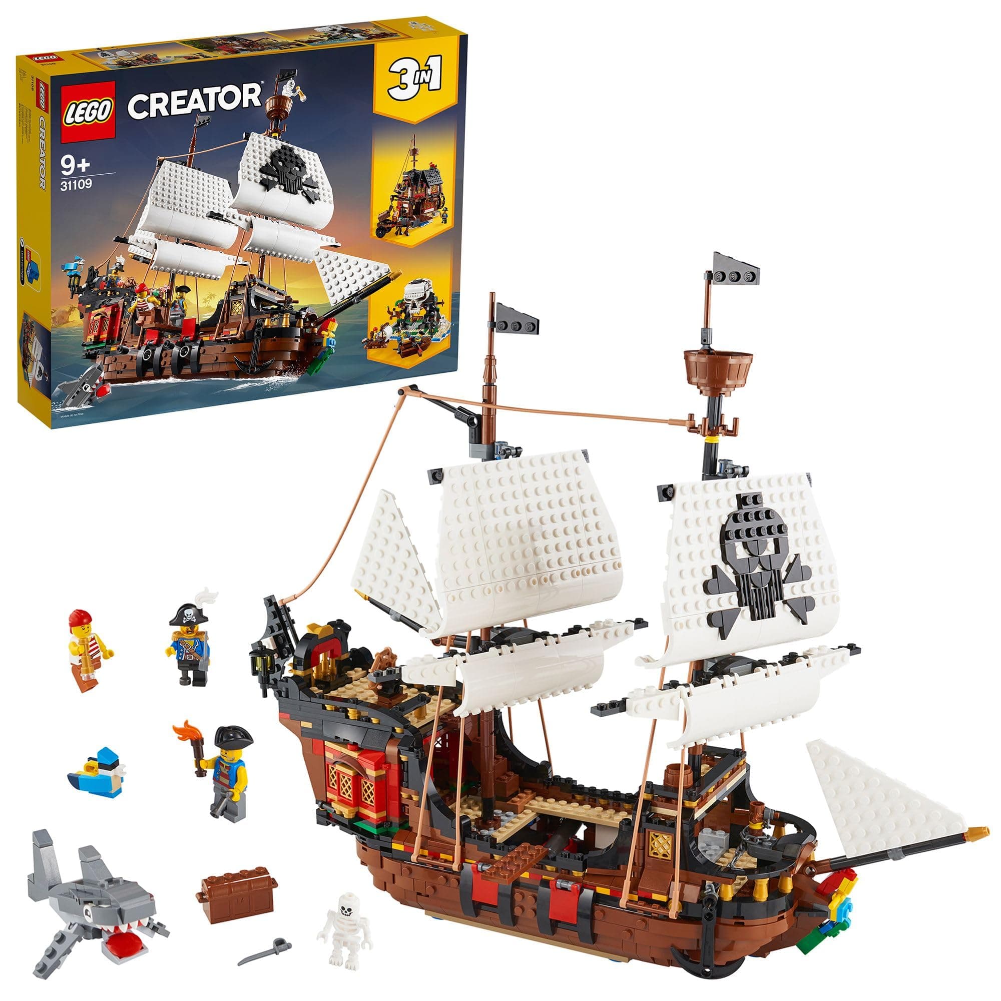 LEGO® Creator 31109 - Пиратски кораб
