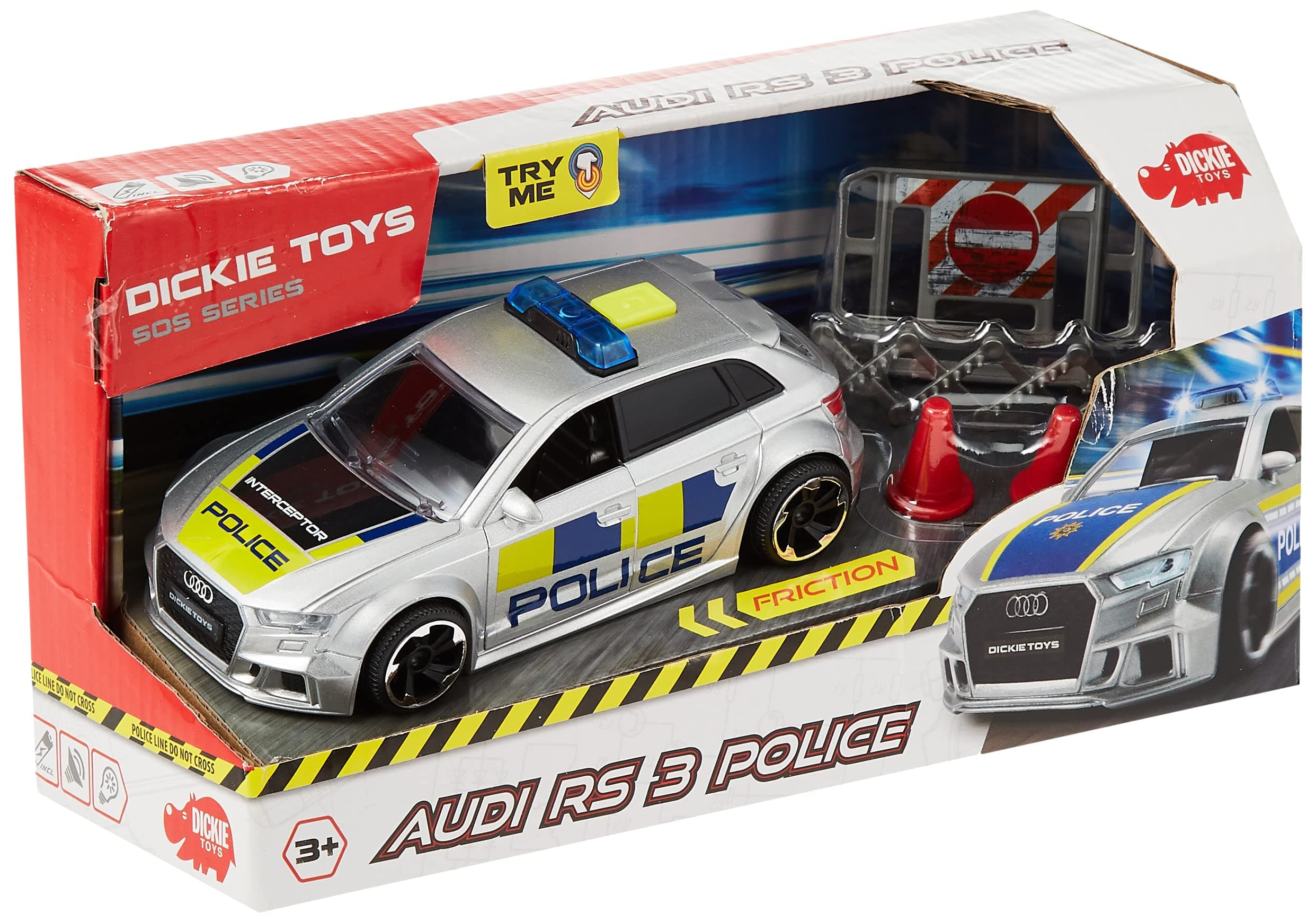 Dickie - Кола Audi RS3 Police