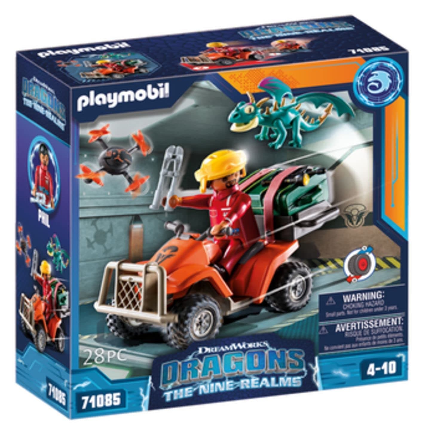 Playmobil - Как да си дресираш Дракон: Деветте сфери - АТВ на Икарис