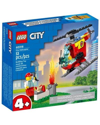 LEGO® City Fire 60318 - Пожарникарски хеликоптер