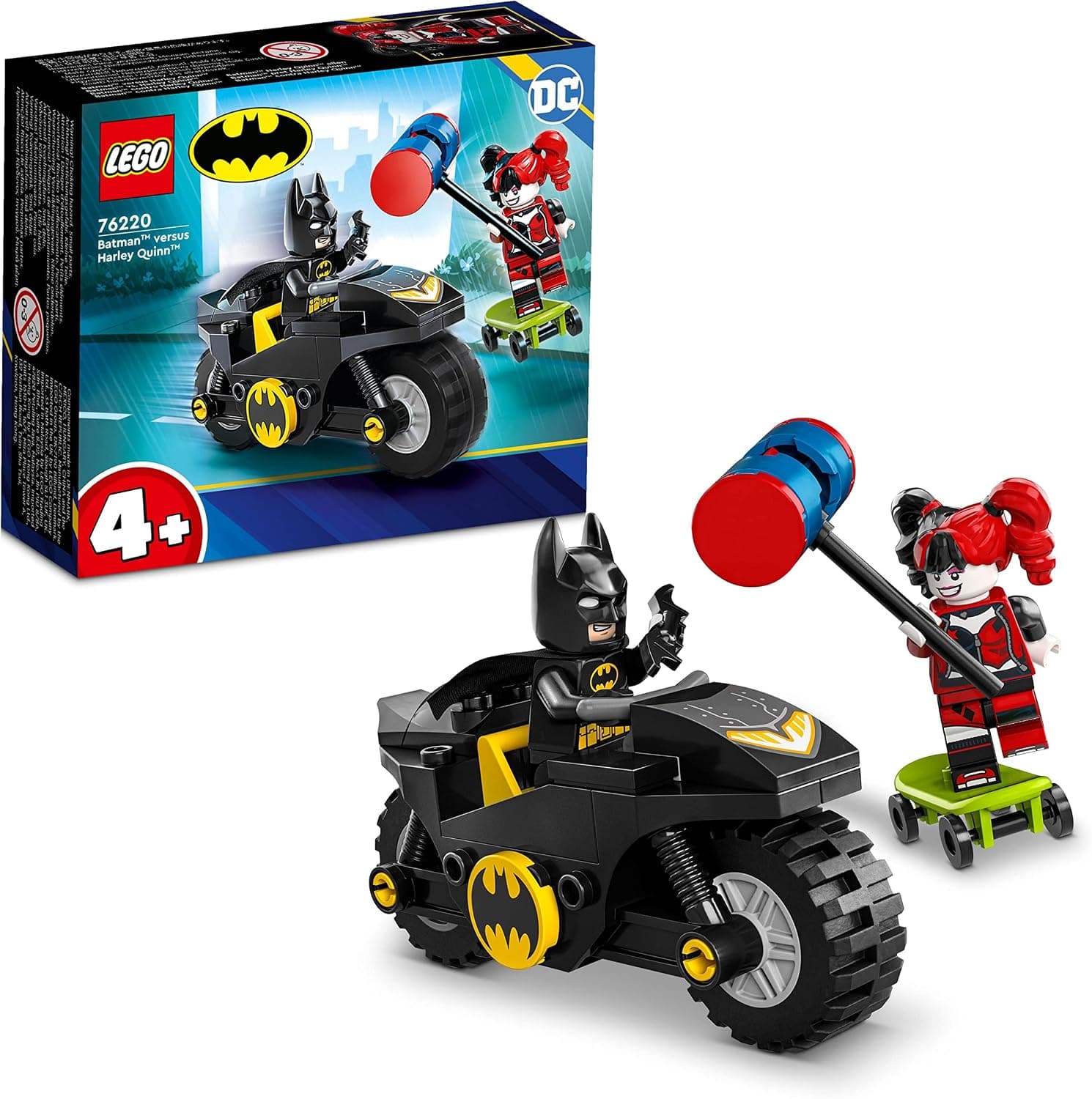 LEGO® DC Comics Super Heroes 76220 - Batman™ срещу Harley Quinn™