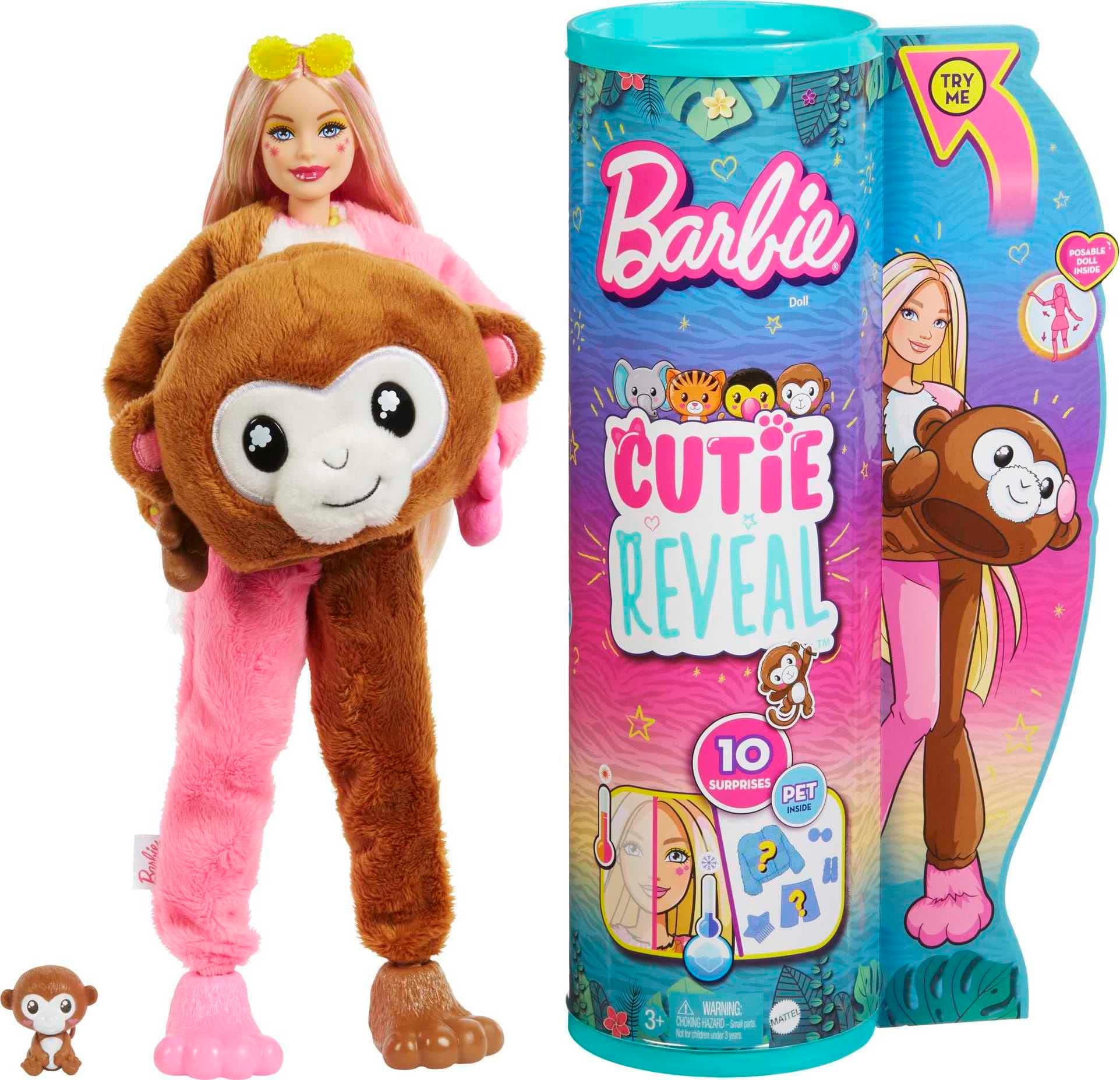 Кукла Barbie - Супер изненада: Маймуна