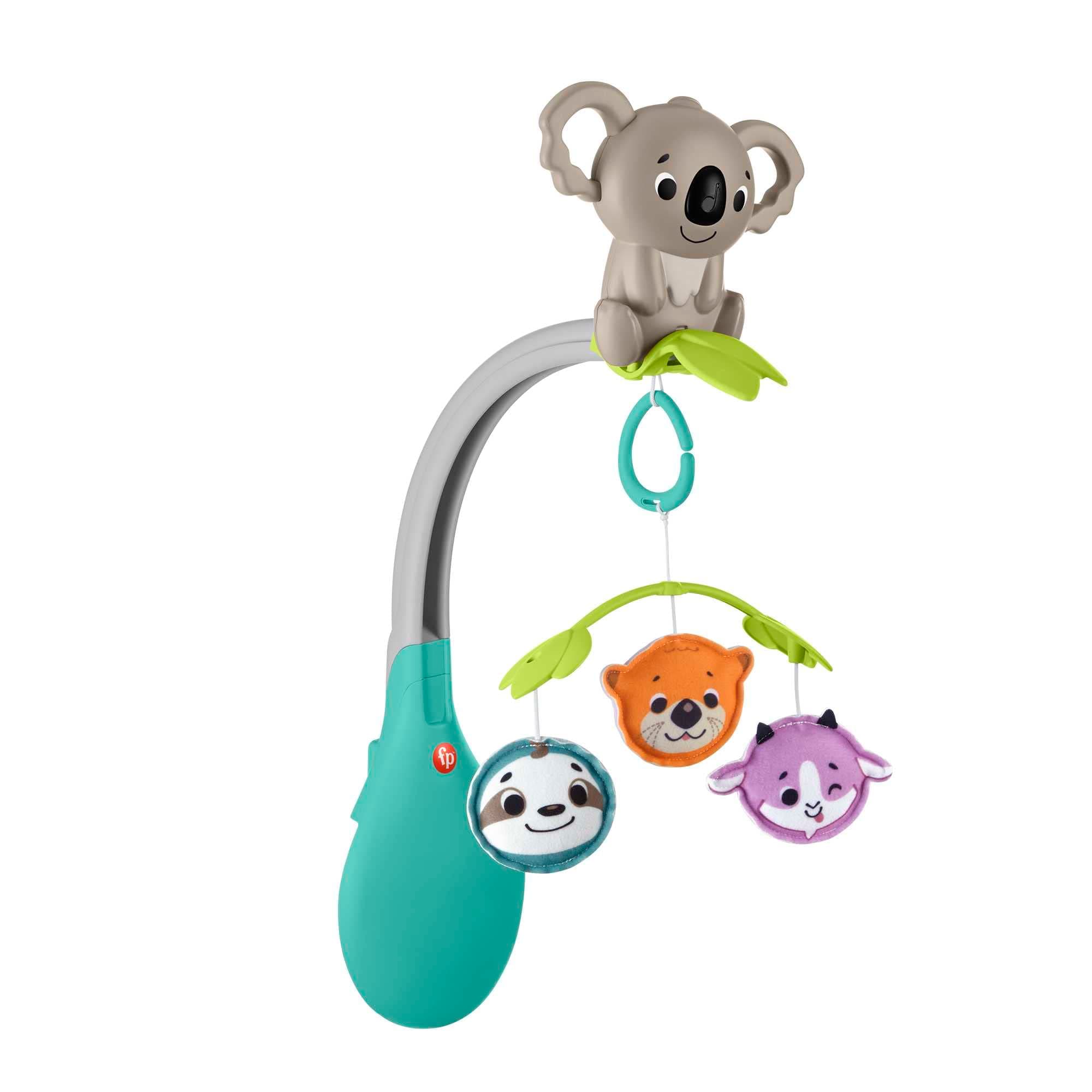 Въртележка за легло Fisher Price, с коала и животни