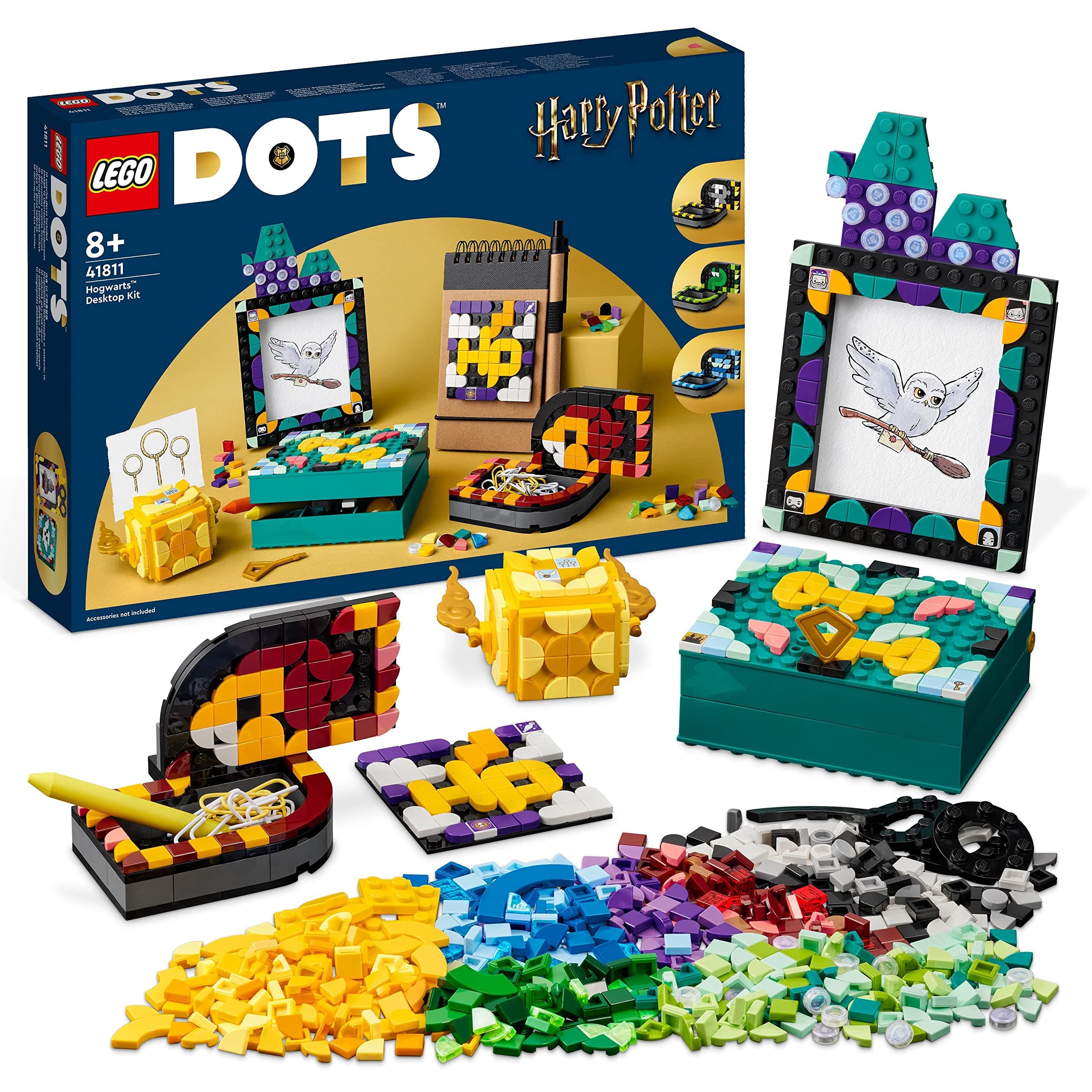 LEGO® DOTS 41811 - Хогуортс - настолен комплект