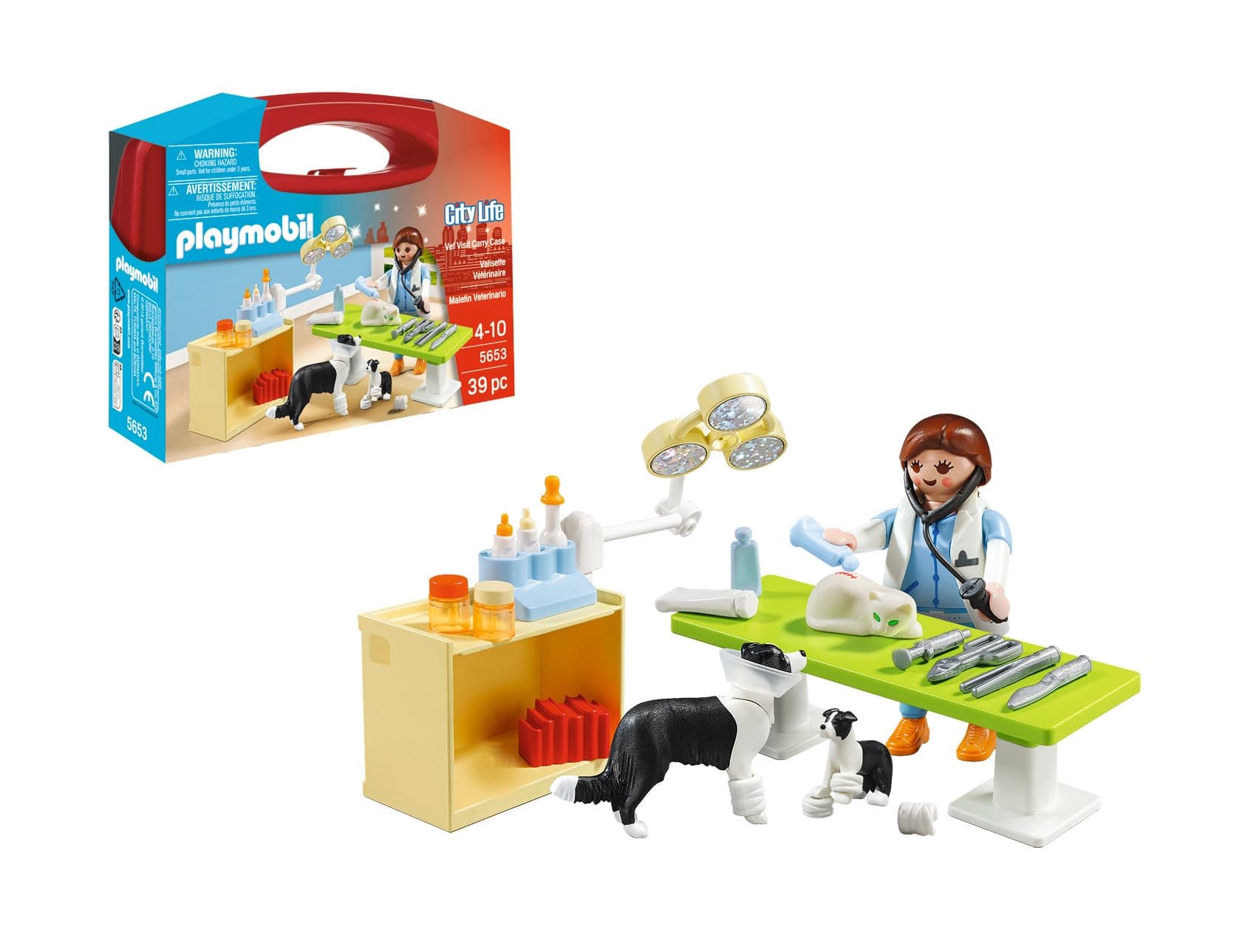 Playmobil - Ветеринар с инструменти в куфарче