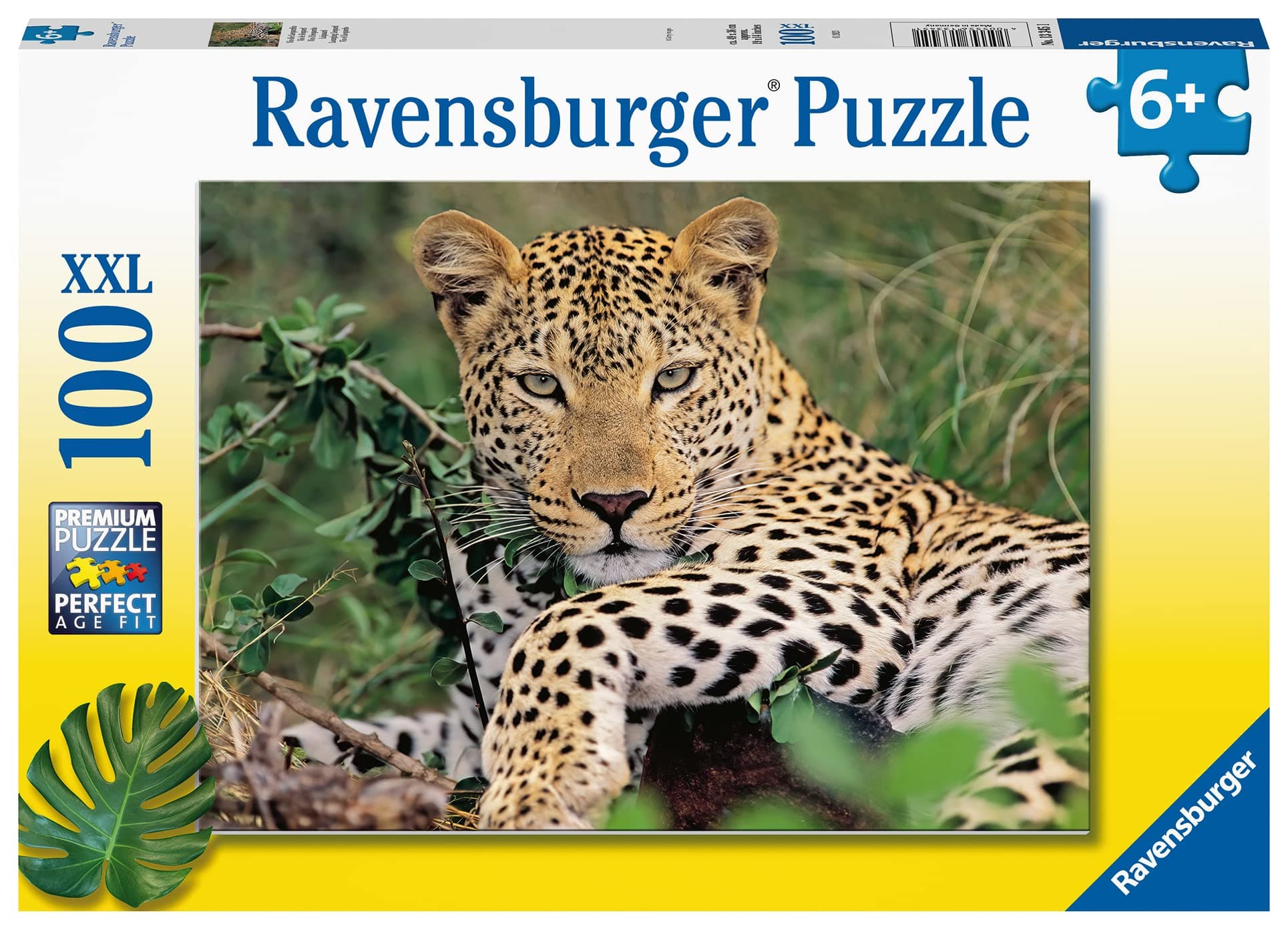 Пъзел Ravensburger 100 ел. XXL - Леопард