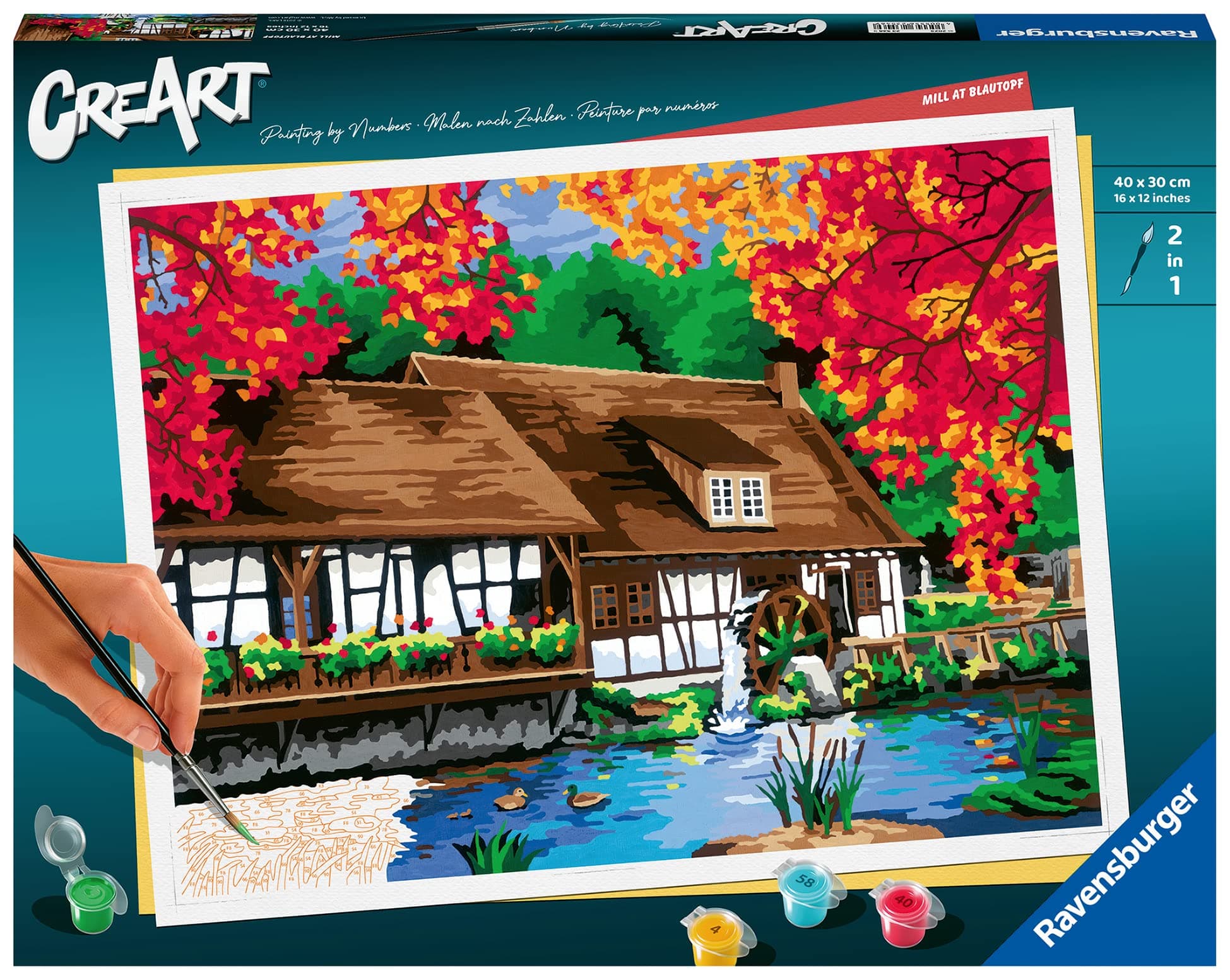 Рисувателна галерия CreArt Ravensburger - Мелница в Блаутопф