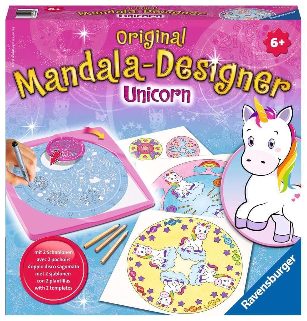 Рисувателна игра Ravensburger - Мандала дизайнер: Еднорог