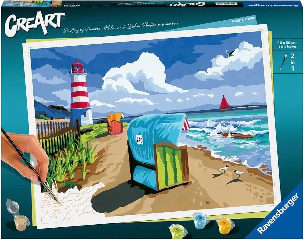 Рисувателна галерия CreArt Ravensburger - Почивка на Балтийско море