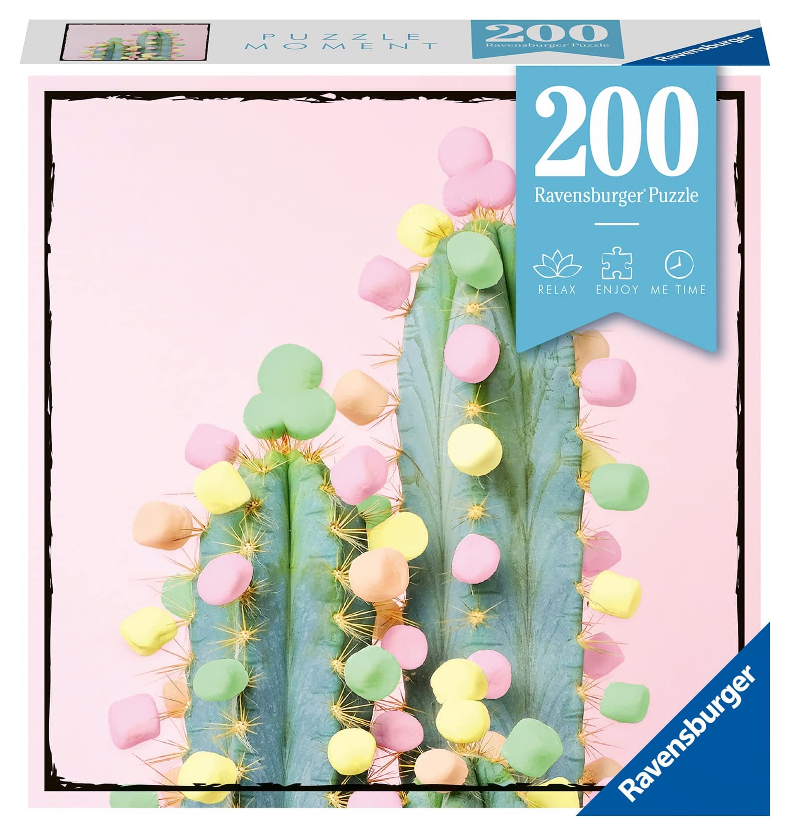 Пъзел Ravensburger Moments 200 ел. - Кактус