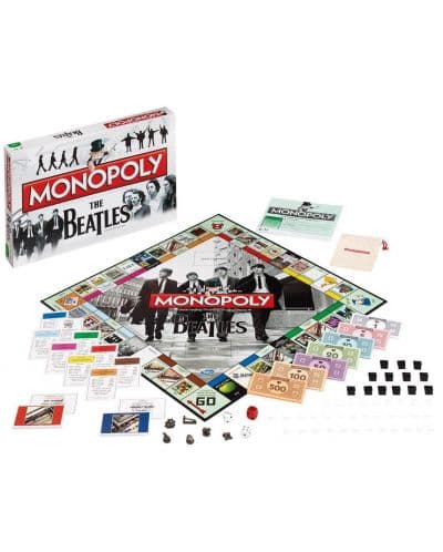 Настолна игра Hasbro Monopoly - The Beatles