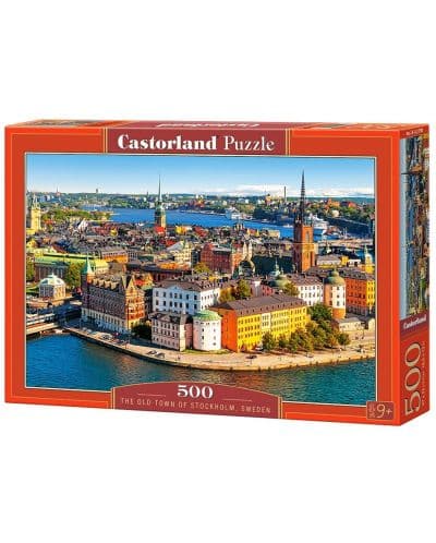 Пъзел Castorland от 500 части - Стокхолм, старият град