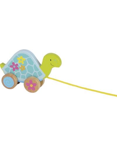 Дървена играчка за дърпане Goki Susibelle - Костенурка