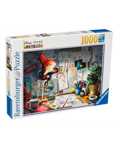Пъзел Ravensburger от 1000 части - Бюрото на художника