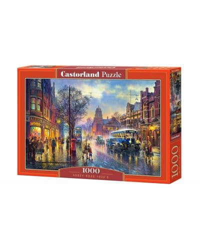 Пъзел Castorland от 1000 части - Улица Аби 1930