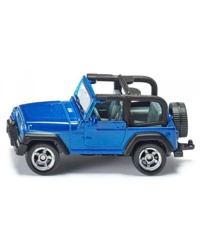 Метална количка Siku Super - Джип Wrangler, 7 cm