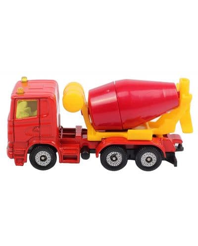 Метална количка Siku - Бетоновоз Scania, 8 cm