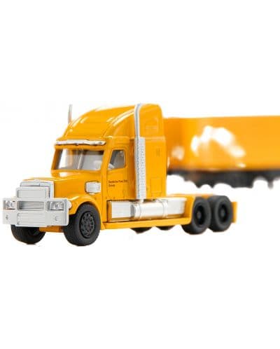 Метална количка Siku Super - Тир с две ремаркета Freightliner, 1:87