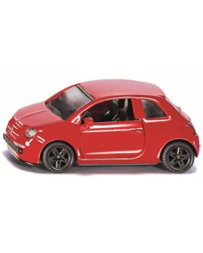 Метална количка Siku Private cars - Фиат 500, 1:55, асортимент