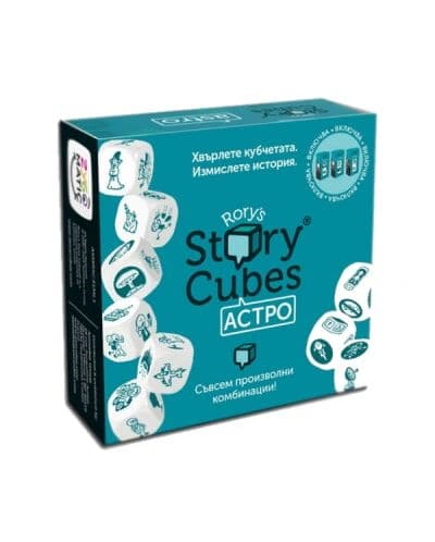 Настолна игра Rory's Story Cubes: Астро - Семейна
