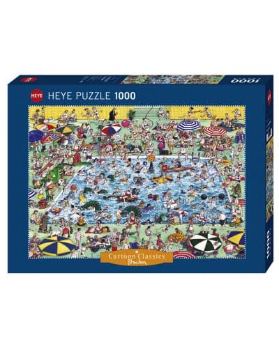 Пъзел Heye от 1000 части - Успокой се!, Роже Блашон