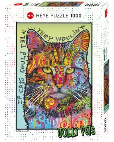 Пъзел Heye от 1000 части - Ако котките можеха да говорят