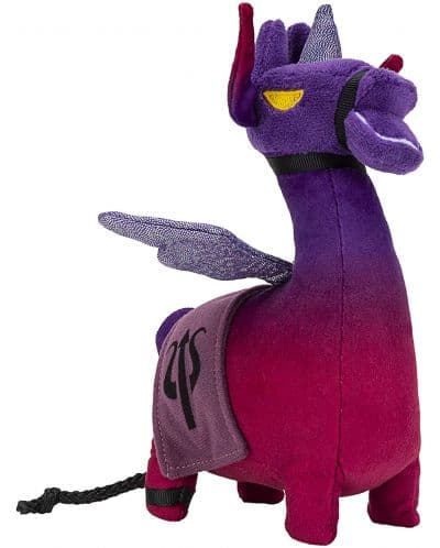 Плюшена играчка Jazwares Games: Fortnite - Dark Llamacorn