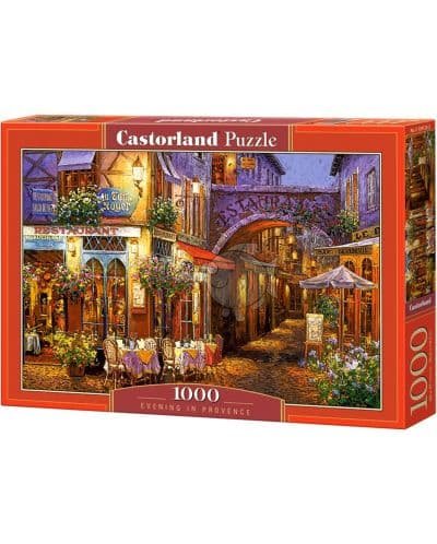 Пъзел Castorland от 1000 части - Вечер в Прованс, Виктор Швейко