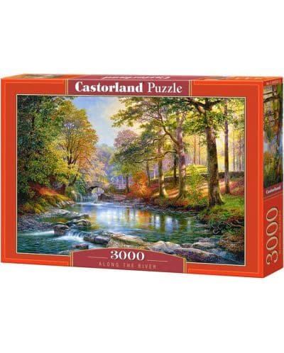 Пъзел Castorland от 3000 части - Покрай реката