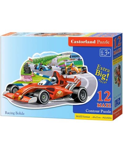 Пъзел Castorland от 12 XXL части - Състезателен Болид