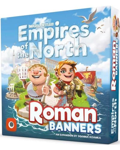 Разширение за настолна игра Imperial Settlers: Empires of the North - Roman Banners
