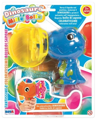 Комплект за сапунени мехури RS Toys - Динозавърче, асортимент
