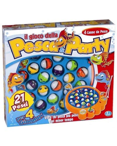 Детска настолна игра RS Toys - Хвани рибките