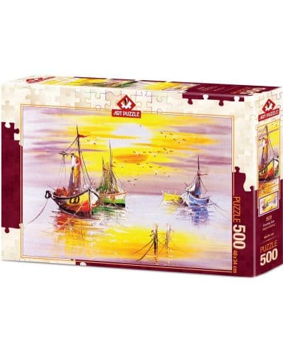 Пъзел Art Puzzle от 500 части - Вечерно слънце