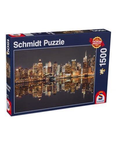 Пъзел Schmidt от 1500 части - Нощен Ню Йорк