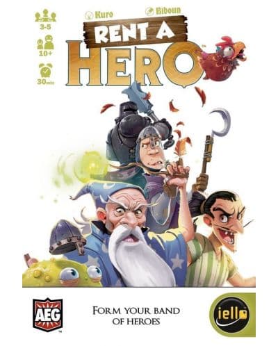 Настолна игра Rent a Hero - Семейна