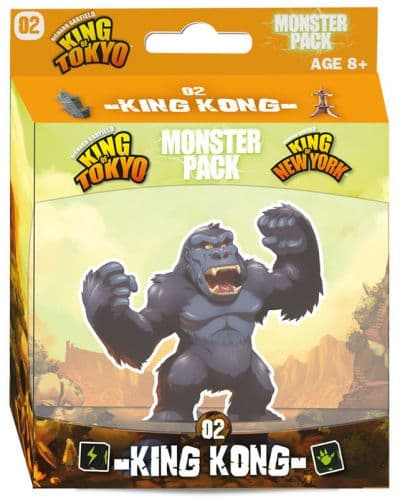Разширение за настолна игра King of Tokyo/New York - Monster Pack: King Kong