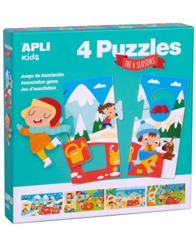 Асоциативна игра-пъзел APLI - Сезоните