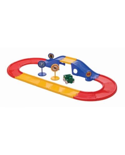 Писта с мост Viking Toys, 19 елемента