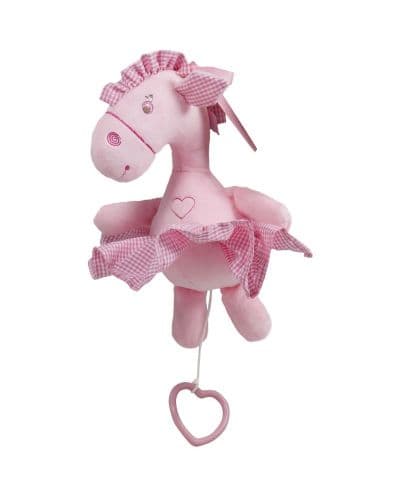 Бебешка играчка Амек Тойс - Латерна розово пони, 22 cm