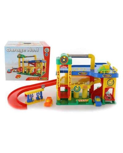 Игрален комплект Polesie - Гараж Lift