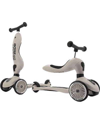 Детска тротинетка 2 в 1 Scoot&Ride - Highwaykick 1, Крем